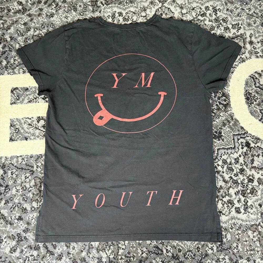 Youth Machine Acid‎ House Black T Shirt Men’s Sz M Preowned